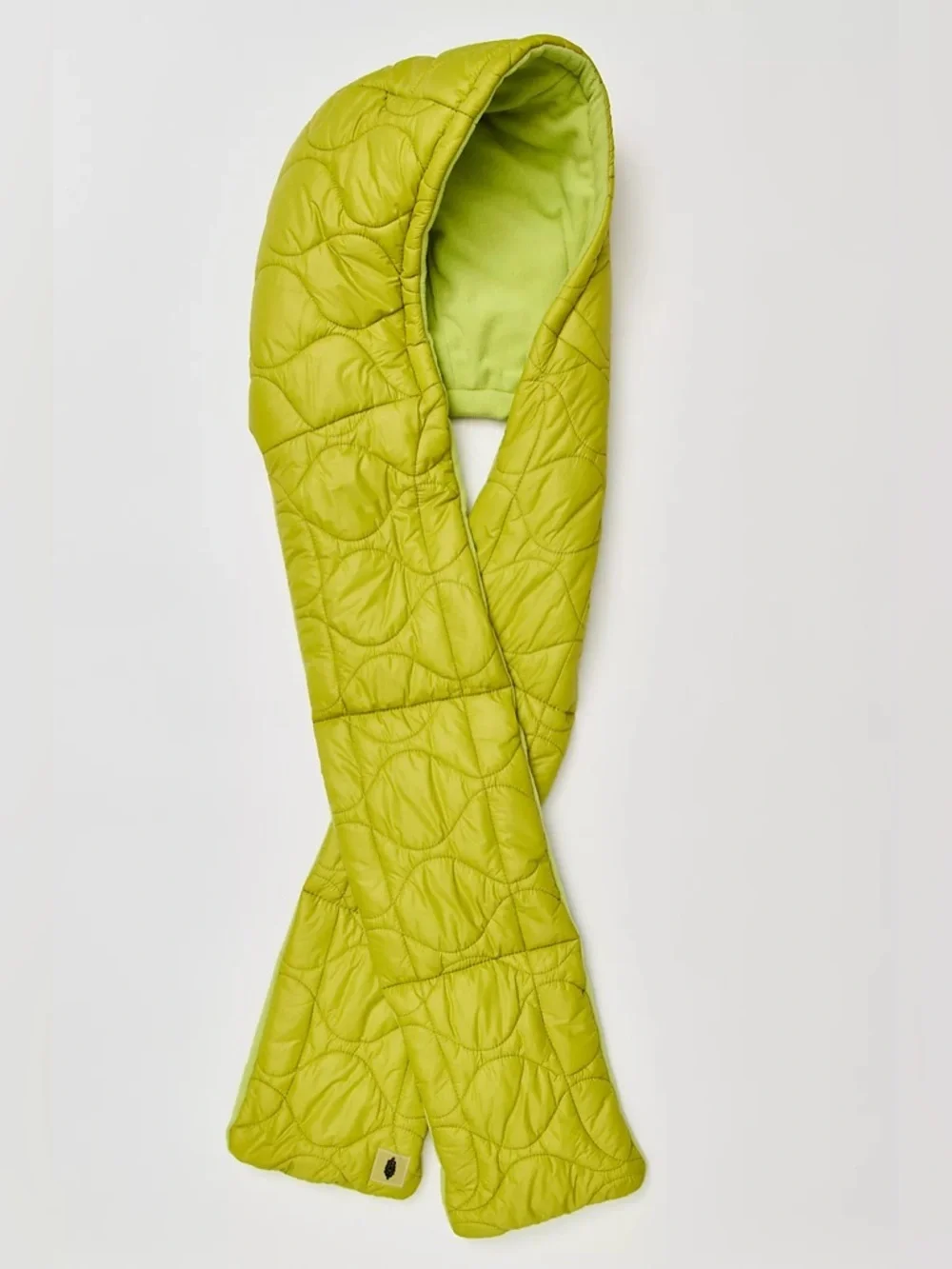 NWOT Free People FP Movement Fleece-Lined Hood Scarf